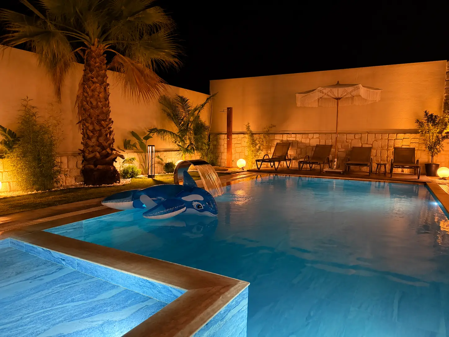 Villa Bahçesi Havuz